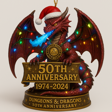 Dungeons & Dragons 50th Anniversary Holiday Ornaments Collection