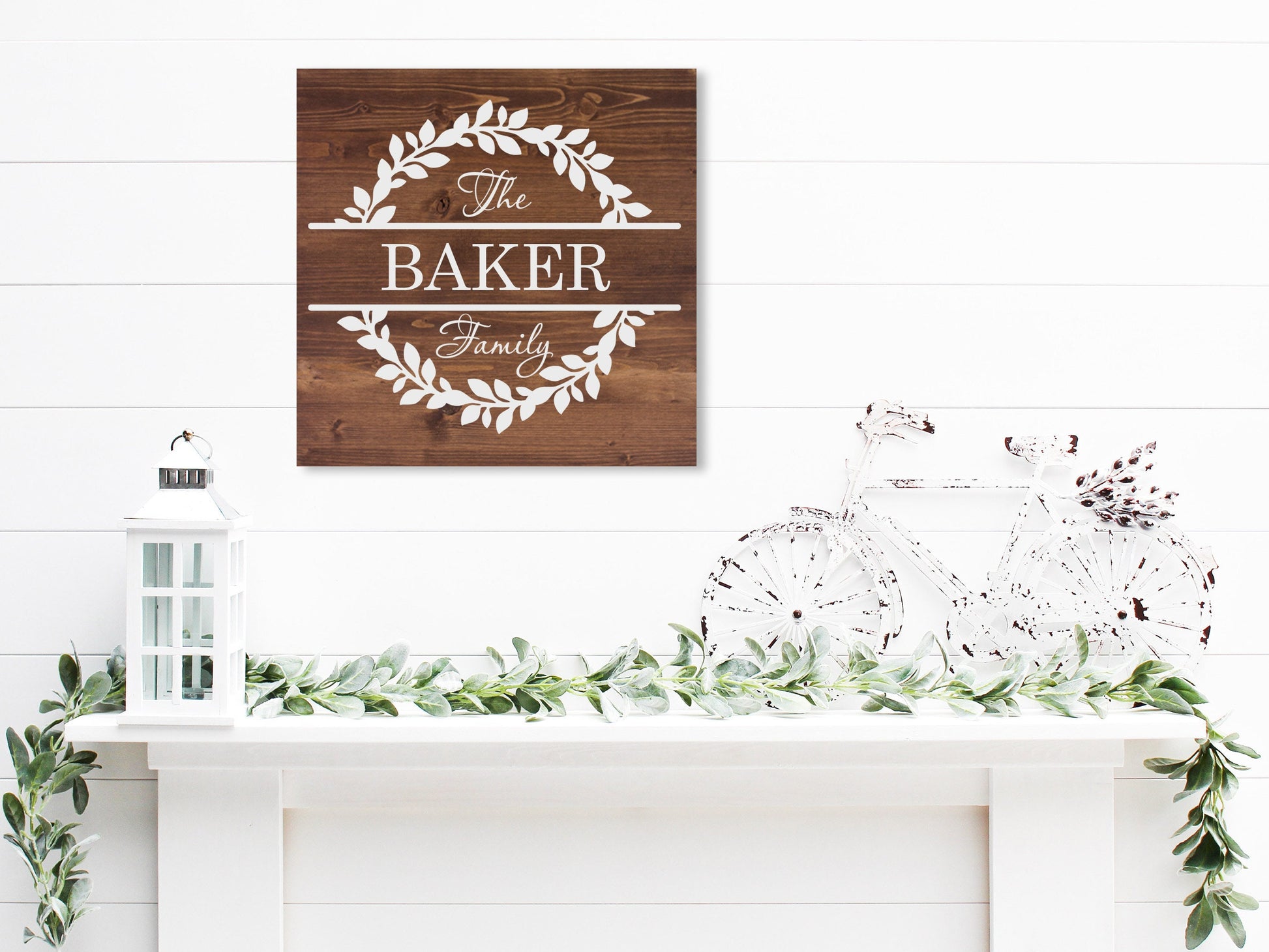 Family Name Wood Sign | Personalized Wooden Sign | Wedding Sign