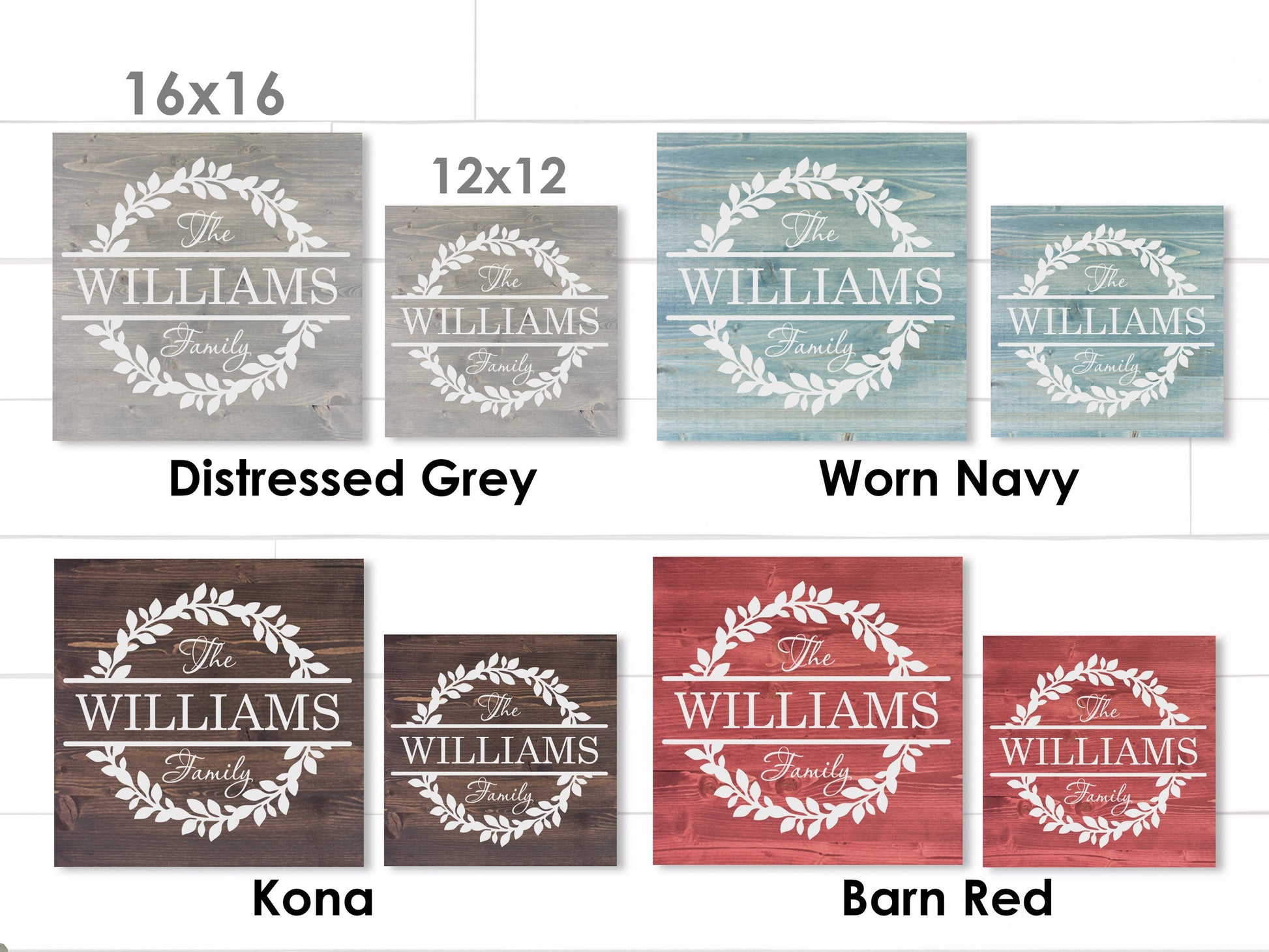 Family Name Wood Sign | Personalized Wooden Sign | Wedding Sign