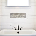 Bathroom Funny Sign | Wood Sign | No Selfies in the Bathroom