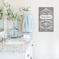 Here I Sit Broken Hearted | Funny Bathroom Sign