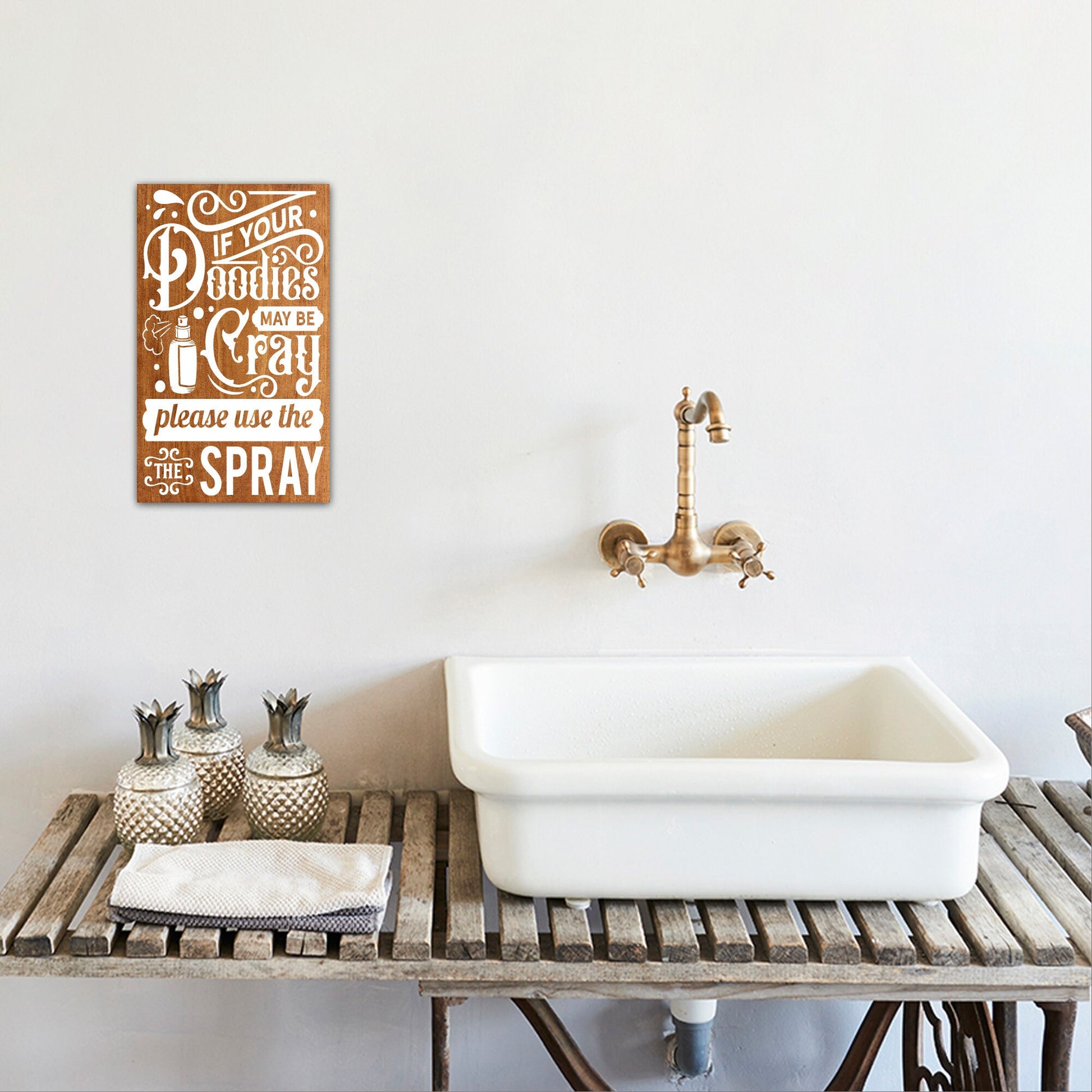 If Your Doodies May Be Cray | Funny Bathroom Sign