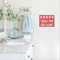 Would Poop Here Again | Funny Bathroom Sign | Farmhouse Wood Sign | Bathroom Review Sign