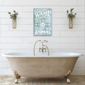 Wash Your Hands Ya Filthy | Funny Bathroom Sign