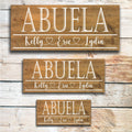 Abuela | Grandma Mother's Day Gift | Personalized Mother's Day Gift | Gift for Grandma | Custom Wood Sign