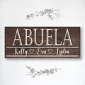 Abuela | Grandma Mother's Day Gift | Personalized Mother's Day Gift | Gift for Grandma | Custom Wood Sign