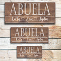 Abuela | Grandma Mother's Day Gift | Personalized Mother's Day Gift | Gift for Grandma | Custom Wood Sign