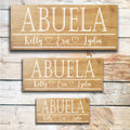 Abuela | Grandma Mother's Day Gift | Personalized Mother's Day Gift | Gift for Grandma | Custom Wood Sign
