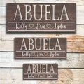 Abuela | Grandma Mother's Day Gift | Personalized Mother's Day Gift | Gift for Grandma | Custom Wood Sign