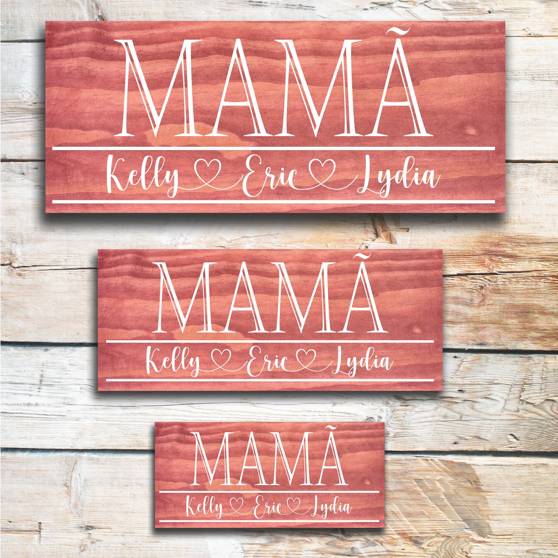 Mamã | Grandma Mother's Day Gift | Personalized Mother's Day Gift | Gift for Grandma | Custom Wood Sign