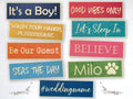 Colorful Custom Wood Signs | Personalized Quote | Customized Wooden Signs | Personalized Sign | Custom Text