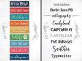 Colorful Custom Wood Signs | Personalized Quote | Customized Wooden Signs | Personalized Sign | Custom Text