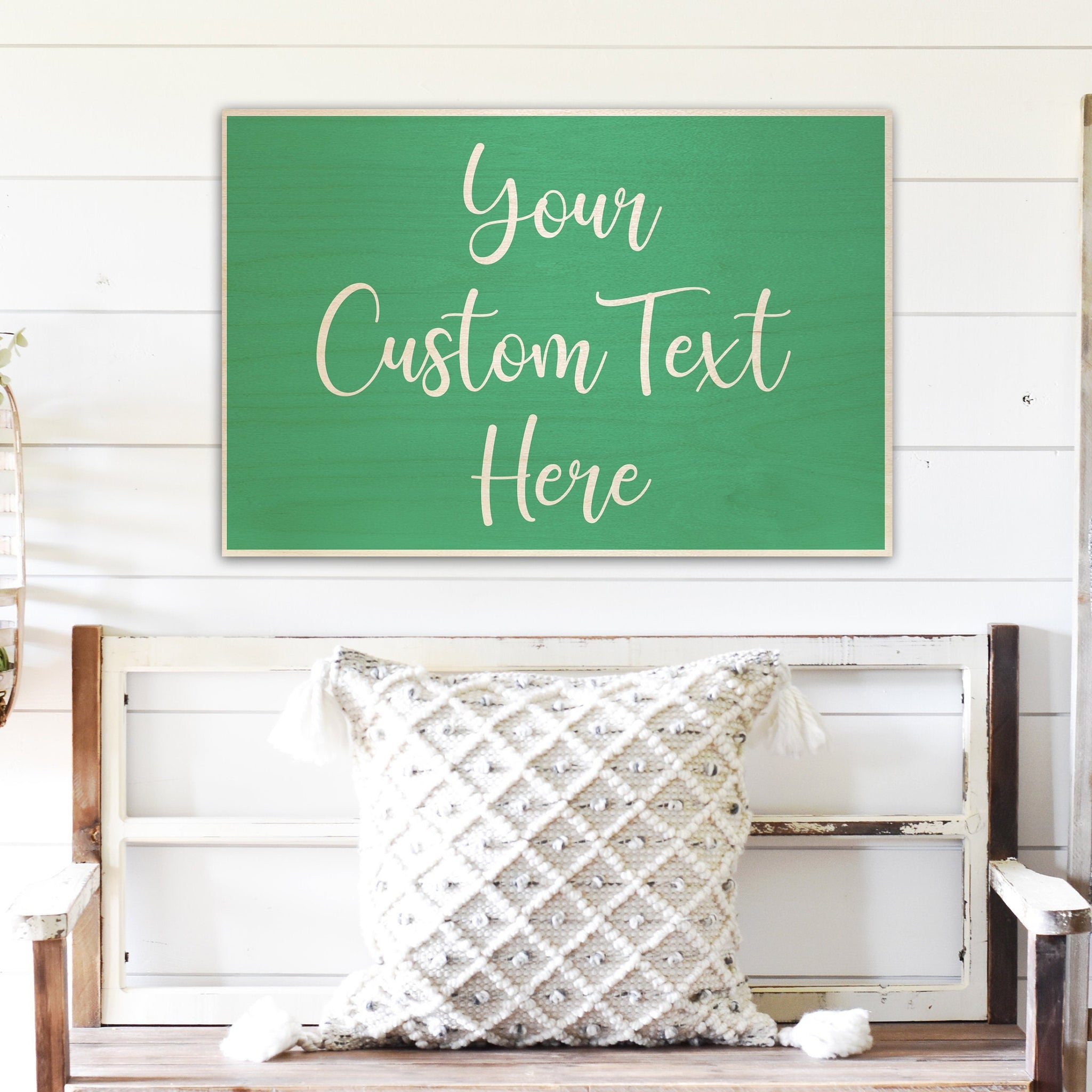 Custom Text Wood Signs | Personalized Quote | Customized Wooden Signs | Personalized Sign | Christmas Gift