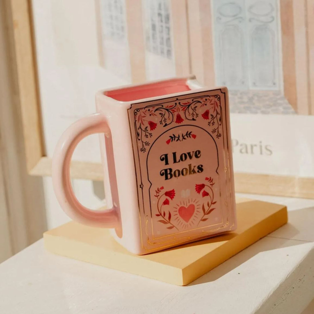 The Bookworm's Mug - Novel-Tea Ceramic Cup