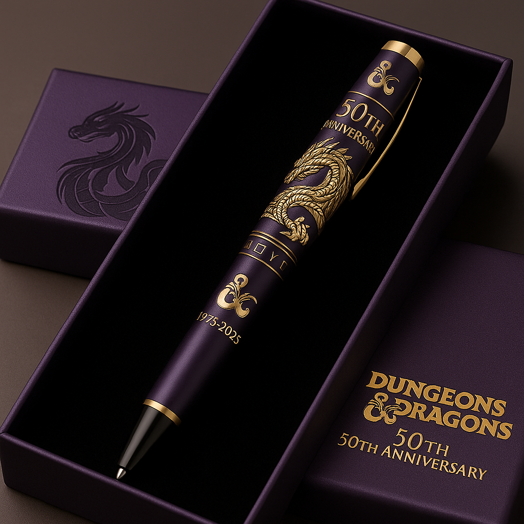 Dungeons & Dragons 50th Anniversary Commemorative Pen
