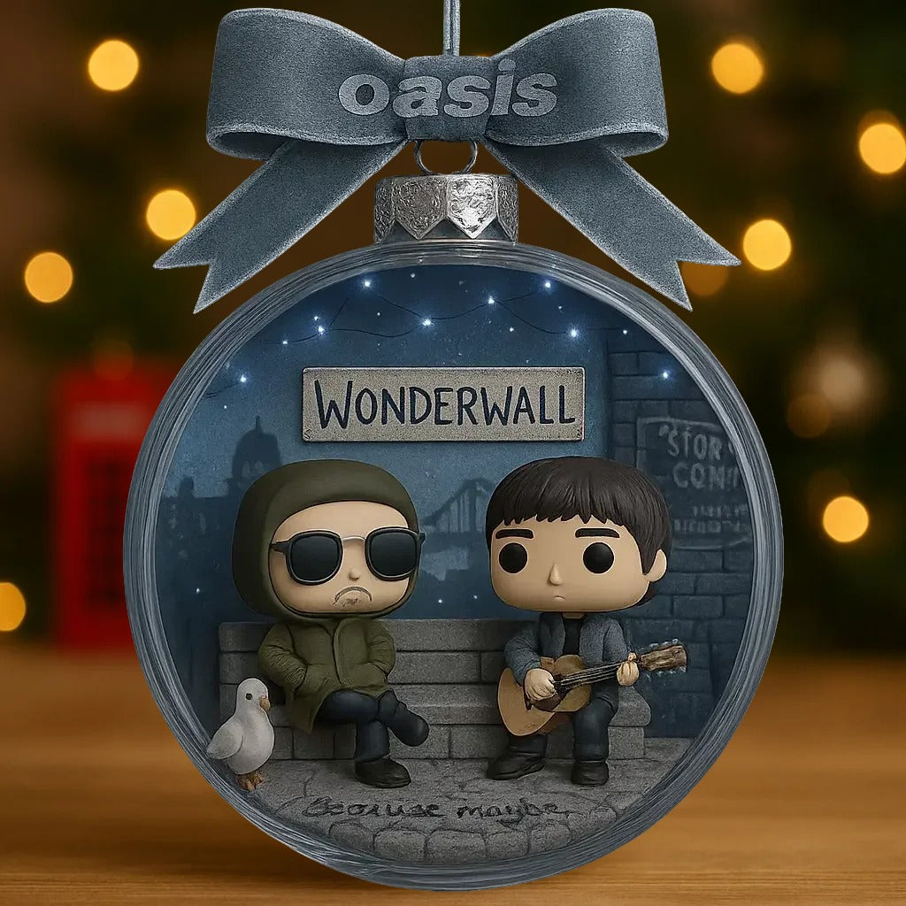 Britpop Christmas Ornament