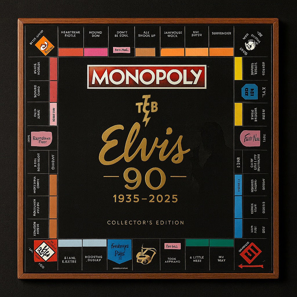 The King of Rock ’n’ Roll 90th Anniversary Monopoly