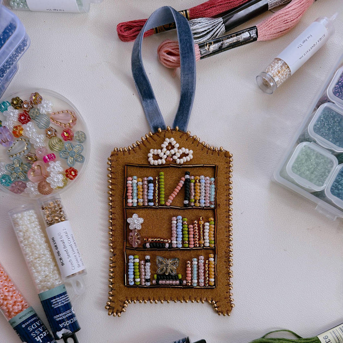 Christmas Handmade Beaded Ornaments